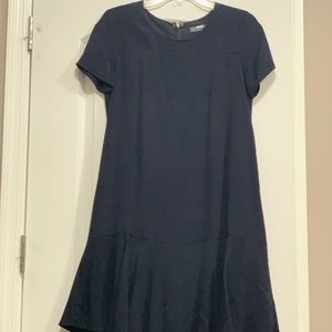 Gap Navy Blue Drop Waist Dress Size Small